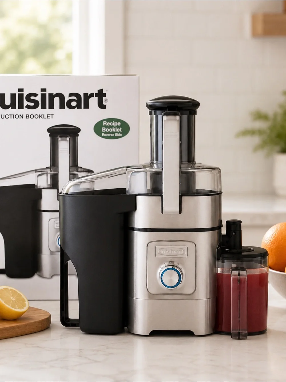 Cuisinart CJE-1000P1 1000 Watt 5 Speed  Juice Extractor Never Used